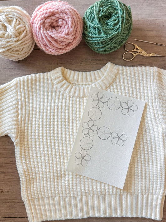 Floral Initial Alphabet Templates - Downloadable PDF booklets