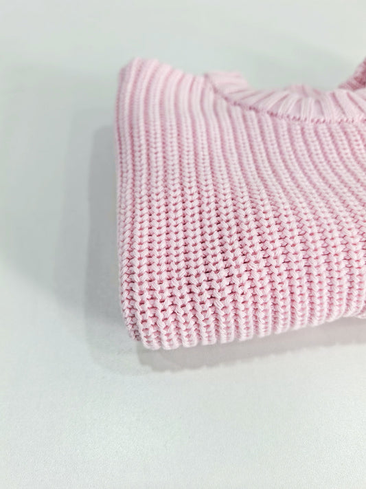 Custom Color Pink Heavy Knit Blank