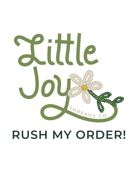 Rush My Order ~ add on
