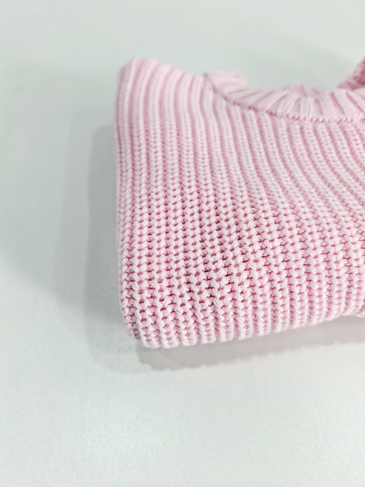Custom Color Pink Heavy Knit Blank