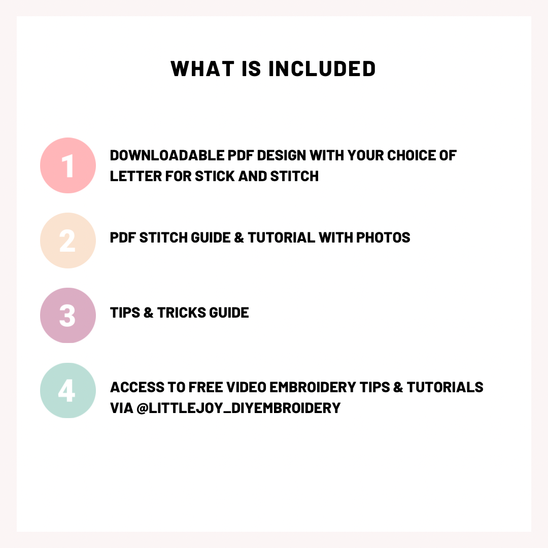 PDF Download - Holiday Wreath Hand Embroidery Template & Tutorial for knits and more