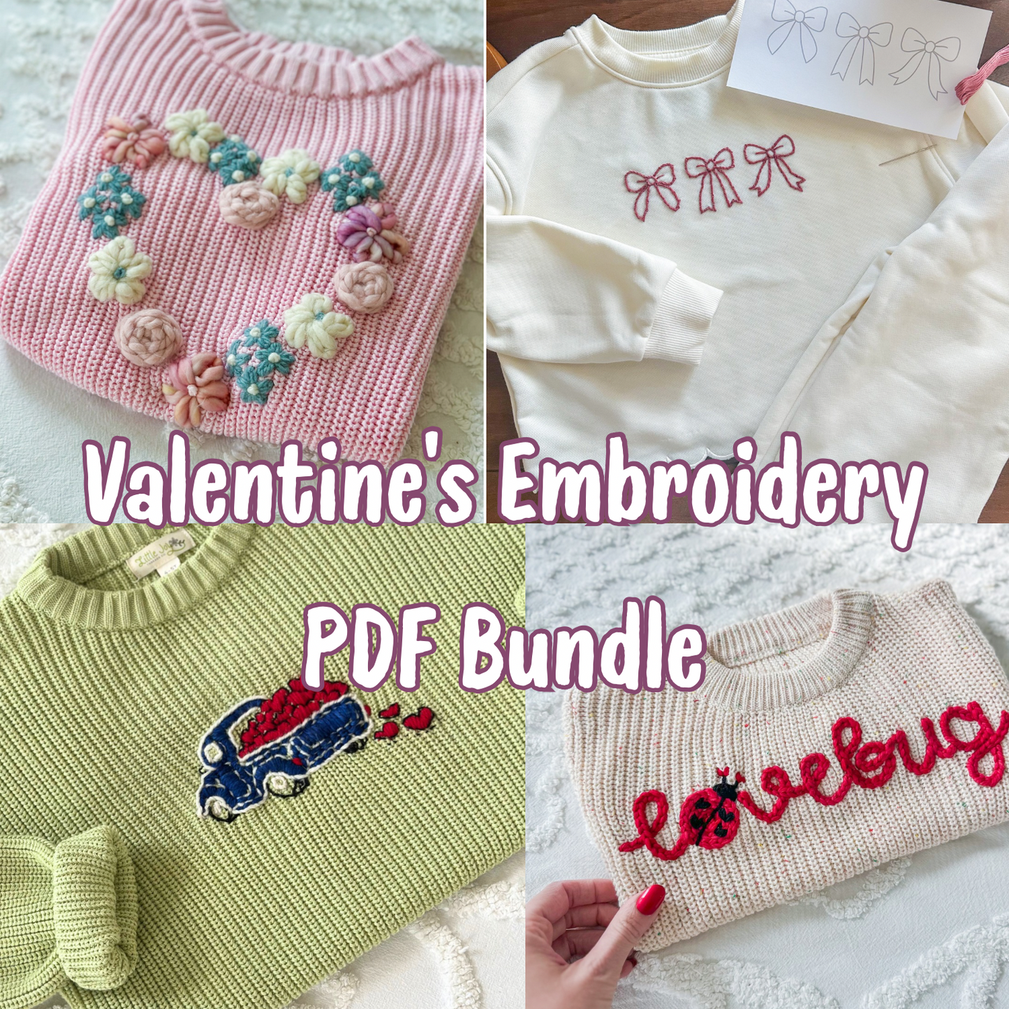 Valentine's PDF Template Bundle