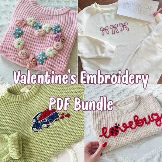 Valentine's PDF Template Bundle