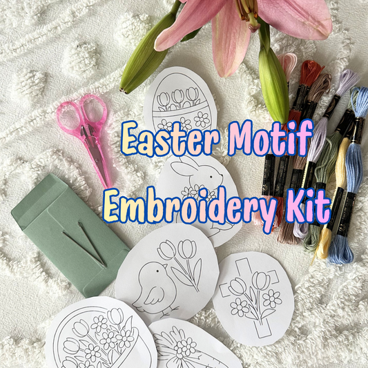 Easter Motif Embroidery Kit
